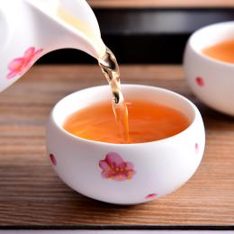 天福茗茶 小五斤正山红茶M3 武夷特产小种茶叶 140克双罐装