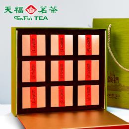 天福茗茶 颂福罐装茶 安溪茶叶铁观音清香型乌龙茶茶叶礼盒精品202g 2023年新茶