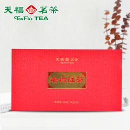 天福茗茶 云南茶叶凤庆滇红工夫红茶300年老茶树250g