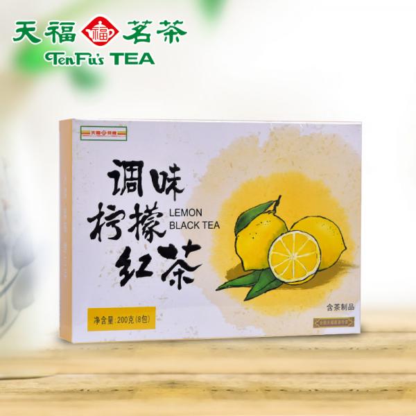 天福茗茶  调味柠檬红茶 夏季花草茶代用茶 办公室饮品水果茶包