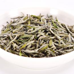 天福茗茶 白毫银针福鼎原产白茶特级散装茶叶罐装45克 新茶
