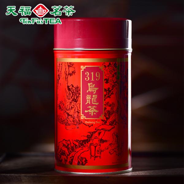 天福茗茶319乌龙茶 原装台湾高山茶浓香炭焙茶叶罐装150g