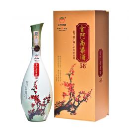 天福茗茶联名款 金门高粱酒纪念酒58度台湾1000ml 建厂67周年