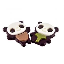 天福茗茶 熊猫巧克力 代可可脂制成创意DIY熊猫造型的巧克零（代可可脂）