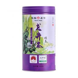 天福茗茶 龙井茶 浙江高山绿茶 2024年早春茶100克罐装