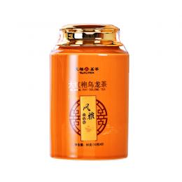 天福茗茶 风雅论古今 武夷山大红袍茶叶礼盒装岩茶罐装典藏80g