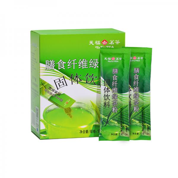 天福茗茶 膳食纤维 绿茶粉 面膜 烘培 食用 100克